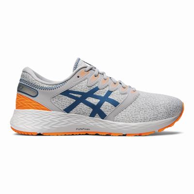 Asics Roadhawk FF 2 Twist - Miesten Juoksukengät - Harmaat/Syvä Sininen